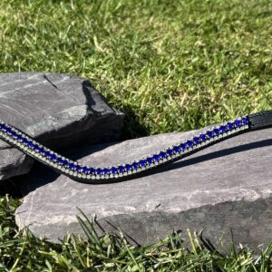Navy Brow Band Cob "15"