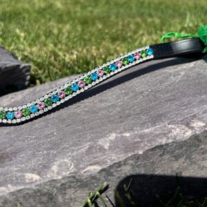 Wicked Brow Band Pony "14" Black